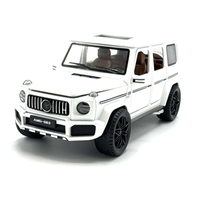 اسباب بازی ماشین فلزی مرسدس بنز جی کلاس GCLASS-118 G 63 سفید_اسباب بازی